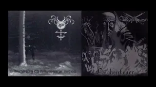 Satanic Warmaster (FIN) / Totenburg (DE) - Majesty of Wampyric Blood / Leichenfeuer (Split, 2009)