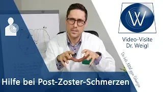 Post Zoster Neuralgie, Zosterschmerzen: Nervenschmerzen durch den Herpes - Dauer & Schmerztherapie