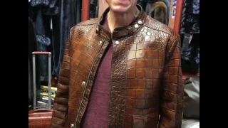 Alligator Gucci jacket NYC