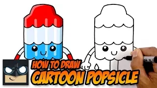 How to Draw Cartoon Popsicle | Step-by-Step Tutorial