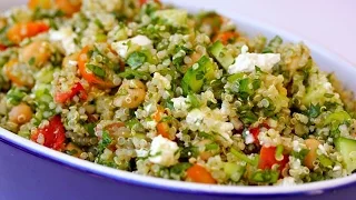 Quinoa Tabouli Salad Recipe | Clean & Delicious