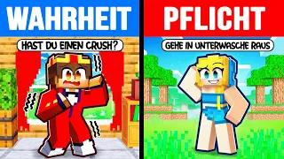 WAHREIT oder PFLICHT mit UKRIS SCHWESTER in Minecraft!