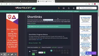 How to solve Shortlinks - FireFaucet website