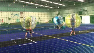 TransitionsPG Christmas Party 2014  on the Gold Coast | Bubble Soccer - Globeriding Australia