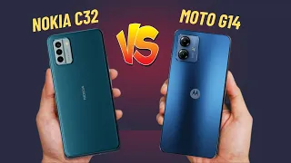 Moto G14 VS Nokia C32 Full Comparison | Which Is Best Phone Under 10000 ? | Zoom Gadget