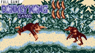 Donkey Kong Land | Game Boy | Full Game [100%, Color Palette]