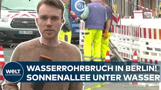 EVAKUIERUNG IN NEUKÖLLN: Massive Unterspülungen nach Wasserrohrbruch