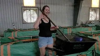 How We Feed Our Worms On A Commercial Worm Farm