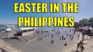 Easter In The Philippines. The Beach