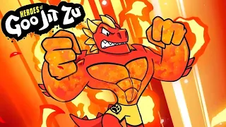 Super Goo Power!! Heroes of Goo Jit Zu  | BEST MOMENTS | cartoons for kids