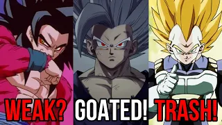 Ranking YOUR Dragon Ball Z Hot Takes