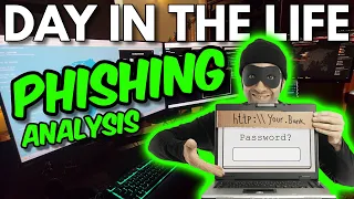 phishing day in the life of a soc cyber security analyst