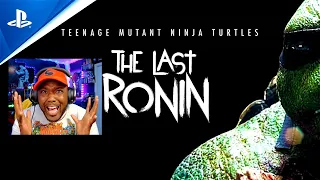 TMNT: THE LAST RONIN REVEAL TRAILER REACTION PS5 (O.M.F.G.!!!! ) 🤯🤯ADSFASDFFASDF!!!