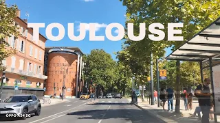 TOULOUSE 4K- Driving- French region