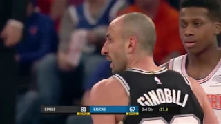 GINOBILI TRICK SHOT!! COUNTED..