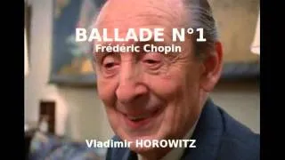 CHOPIN - Ballade n°1 (Horowitz)