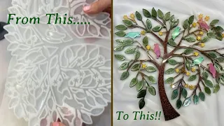 #125 Intimidated By The TREE OF LIFE Resin Mold? How To Make With A Twist!