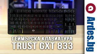 Геймърска клавиатура Trust GXT 833 Thado - бюджетен вариант за геймъри / Ardes.bg