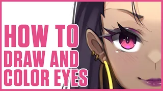 [TUTORIAL] How to DRAW Anime Eyes!