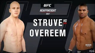 EA Sports UFC 4 - Stefan Struve vs Alistair Overeem - Gameplay (Xbox One X HD) [1080p60FPS]