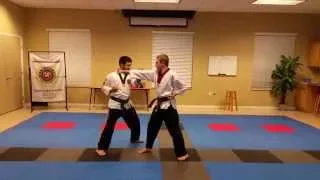 One-step Sparring #6-10 attack and defend