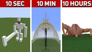 ALL Titans in MINECRAFT(Re Upload): 10 Hours, 10 Minutes, 10 SECONDS!