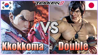 Tekken 8  ▰  kkokkoma (Kazuya) Vs Double (Law) ▰ Ranked Matches!