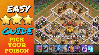 EASY 3 Star Guide for Goblin Map "Pick Your Poison" - Townhall 10 - No CC | Clash of Clans