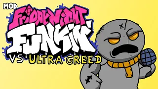 VS Ultra Greed FULL WEEK hard. Friday Night Funkin. FNF mod showcase.