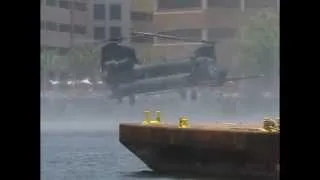 Special Ops Drill in Downtown Tampa Bay (Ground Raw Video)