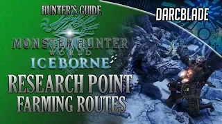 Research Point Farming Route Guide : MHW Iceborne