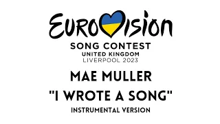 Mae Muller - I Wrote A Song Instrumental Version