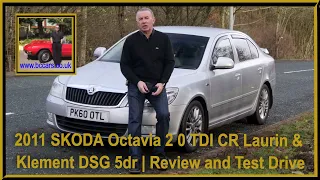 2011 SKODA Octavia 2 0 TDI CR Laurin & Klement DSG 5dr | Review and Test Drive