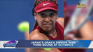 Japan's Osaka sweeps into third round at Olympics