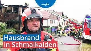 Tragödie: Einfamilienhaus in Schmalkalden abgebrannt | MDR um 4 | MDR