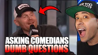 Never Ask a Comedian These Dumb Questions - You'll Regret It!