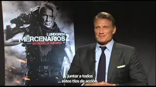 Los Mercenarios 2 - Van Damme y Lundgren (adelanto)