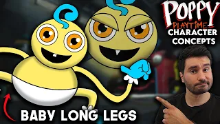 What Could Be In Poppy Playtime | Chapter 3 | Baby Long Legs | Character Concepts