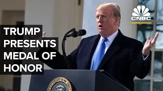 President Trump presents the Medal of Honor – 06/25/2019