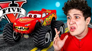 ENCONTRÉ al RAYO MCQUEEN.EXE en GTA 5... 🚘⚠️ (Mods)