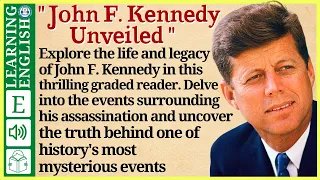 english story for listening ⭐ Level 4 – John F. Kennedy Unveiled | WooEnglish