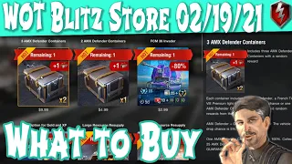 What to Buy in Store WOT Blitz 02-19-2021 | Littlefinger on World of Tanks Blitz