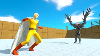 saitama vs level 10 boss animal revolt battle simulator