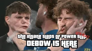 *ONE OF THE BEST 170LBS SLAPPER* The Insane Slaps of Power Slap - DEBOW IS HERE!!!