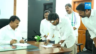 CM YS Jagan Files Nomination At Pulivendula | CM Jagan Visuals | AP Elections 2024 |@SakshiTVLIVE