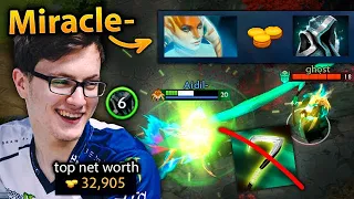 MIRACLE shows how to CARRY with this ITEM on Naga Siren dota 2