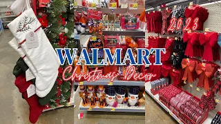 WALMART 2023 CHRISTMAS DECORATIONS l FIRST LOOK l SHOP WITH ME!!!