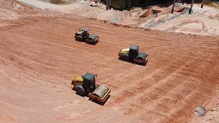 ARENA MRV HOJE DOMIGÃO OS ROLO FIRME E FORTE COMPACTANDO.