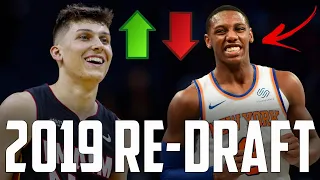 Re-Drafting The 2019 NBA Draft CORRECTLY Two Years Later...