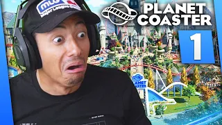 CRÉE SON PREMIER PARC D'ATTRACTION ► PLANET COASTER #1